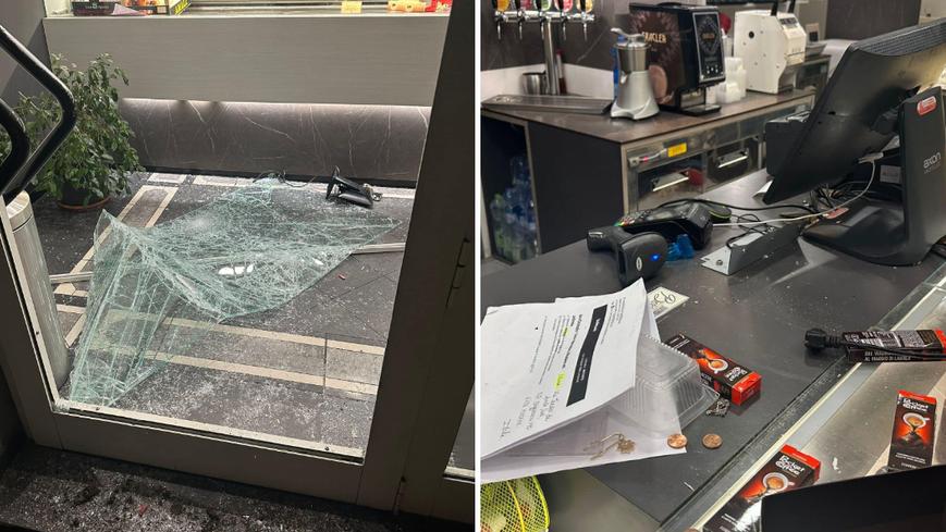 Spaccata al ristorante Bertani: «In 40 secondi hanno rubato 4mila euro»