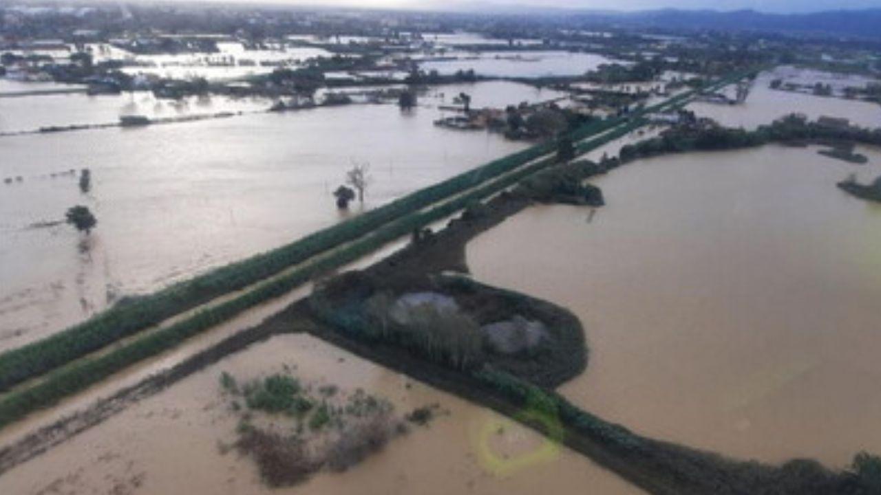 
	Uno degli ultimi eventi alluvionali in Toscana (Foto: vigili del fuoco)

