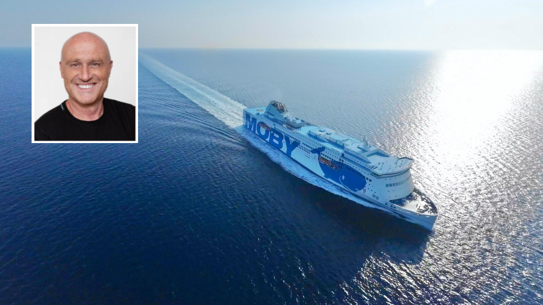 Rudy Zerbi e la nave Moby Legacy