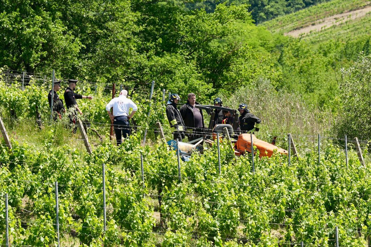 
	Il luogo della tragedia (Foto Nucci)


