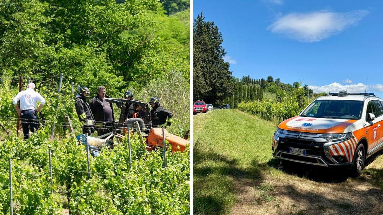 
	I soccorsi e i vigili del fuoco sul posto (foto Nucci)

