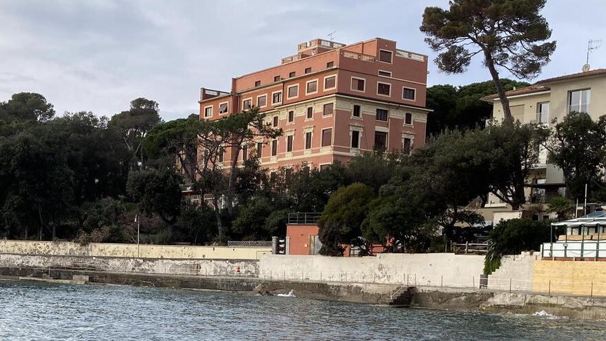 Uno scorcio dell'albergo Miramare