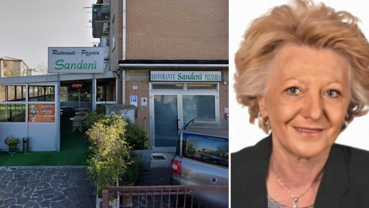 Il ristorante Sandenì e Franca Ottoni