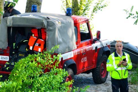 Tragica scoperta sul Po, trovato un cadavere