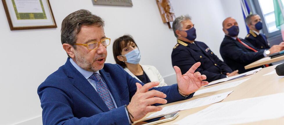 
	Nell&rsquo;ottobre del 2021 la conferenza stampa del procuratore di Pistoia Tommaso Coletta (foto Nucci)

