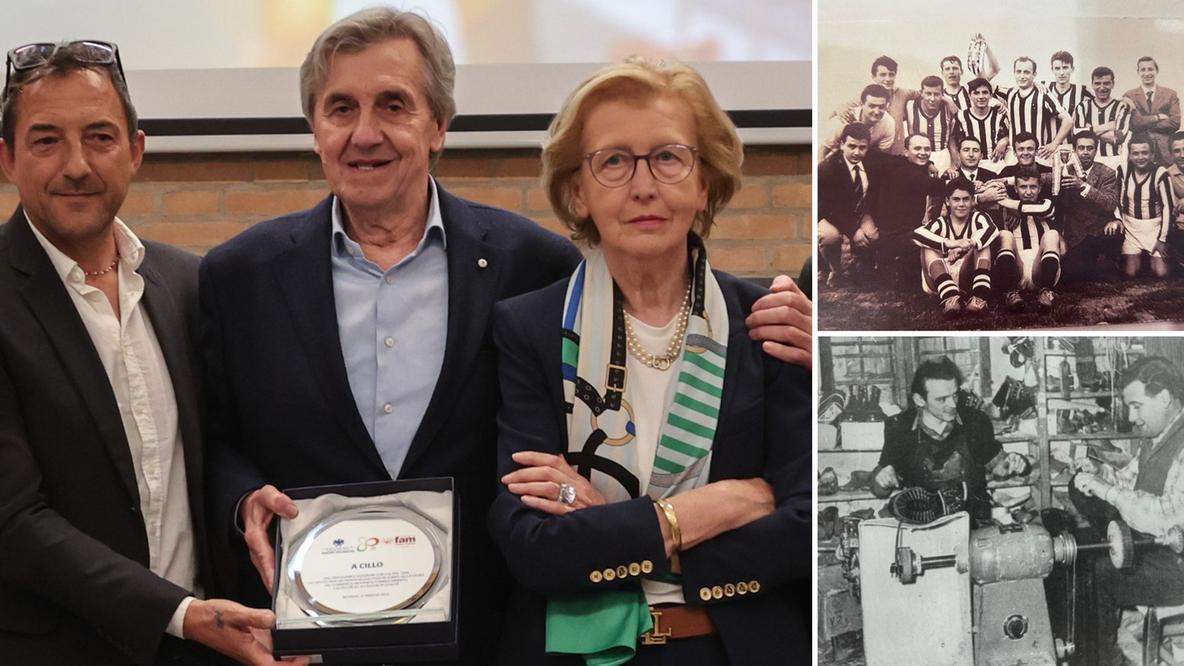 Italo Boni e la moglie Luisa premiati per i 60 anni di Cillo