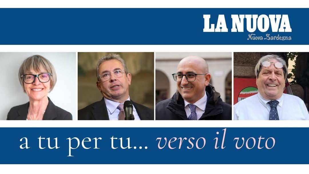 La Nuova mette “a tu per tu” i quattro candidati a sindaco di Nuoro, il confronto all’Isre alle 17