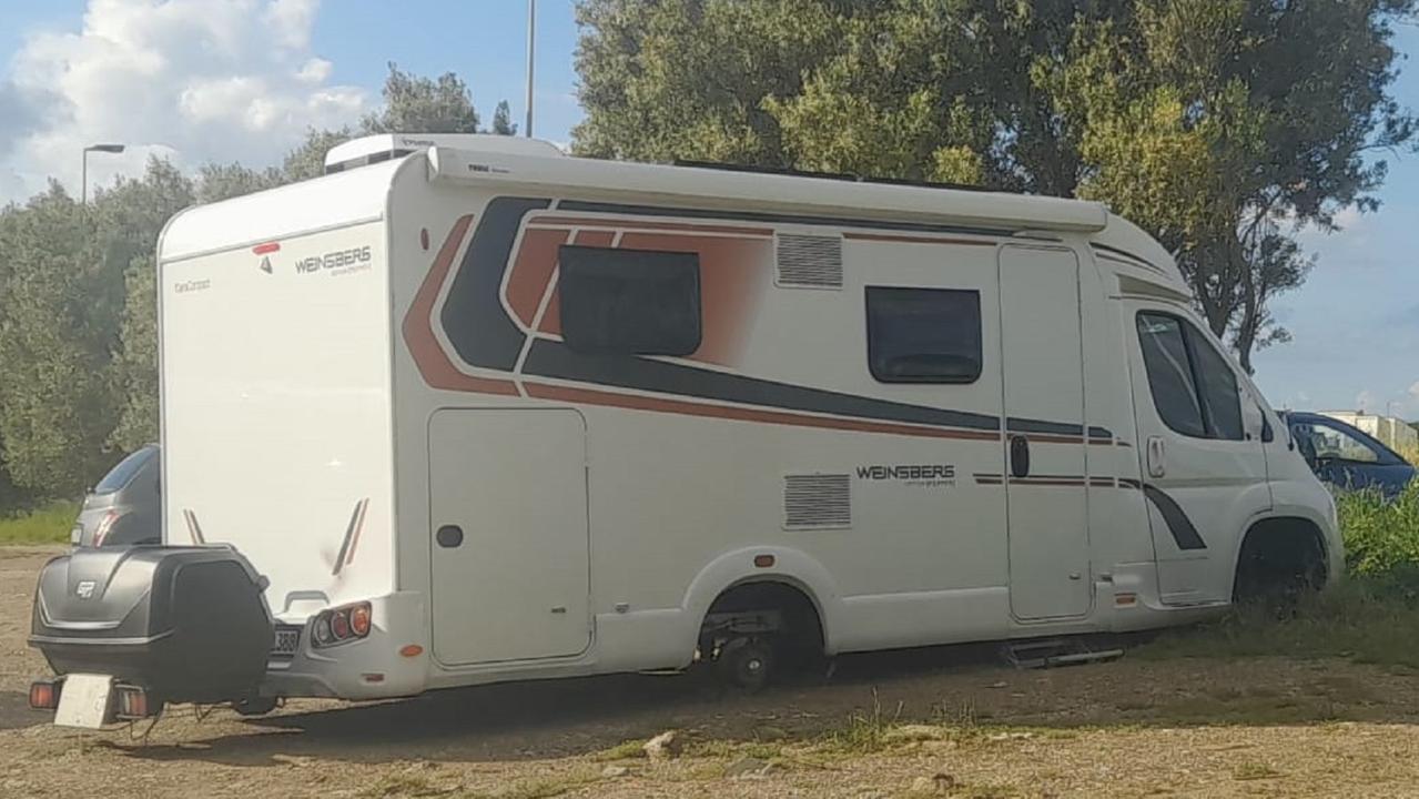 Il camper "cannibalizzato"
