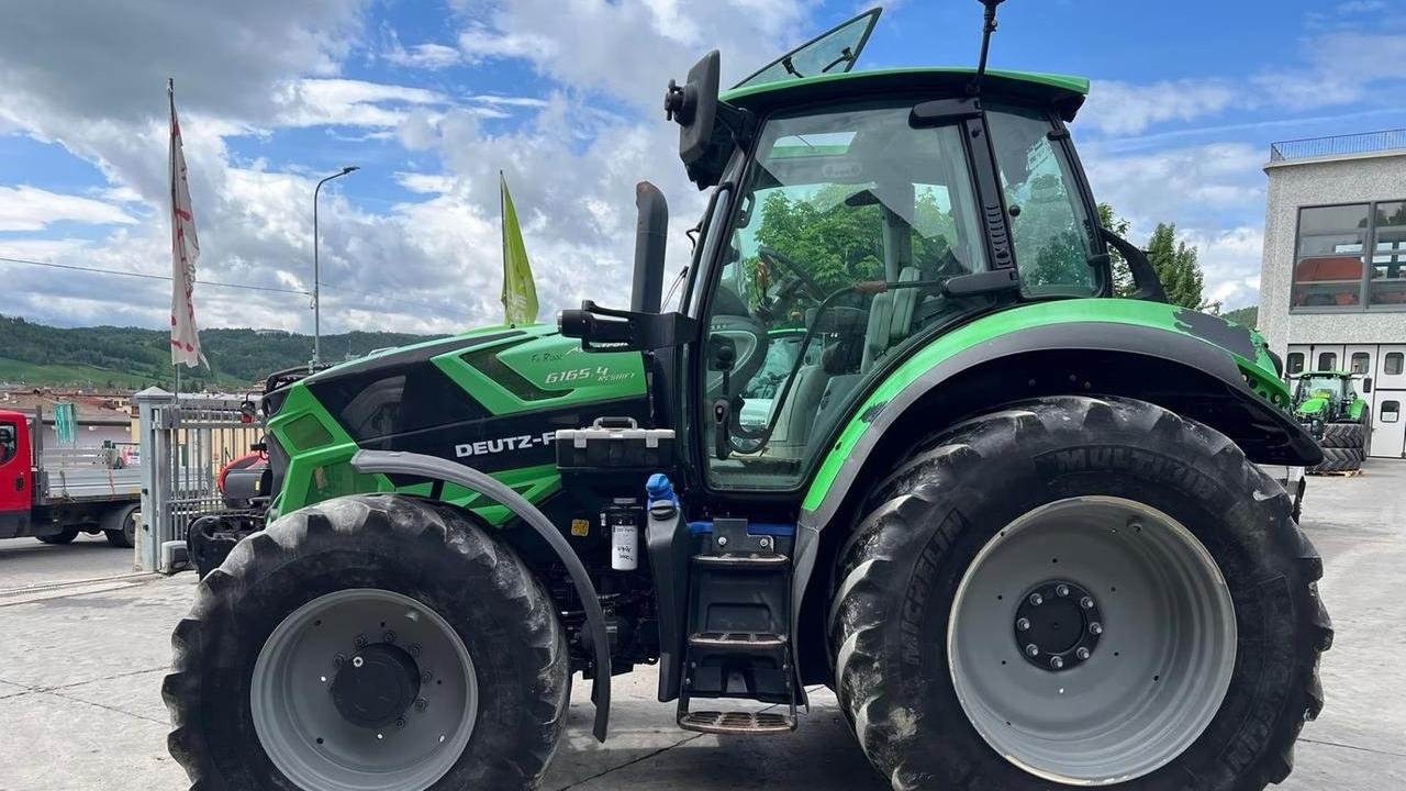 Il trattore rubato e poi ritrovato