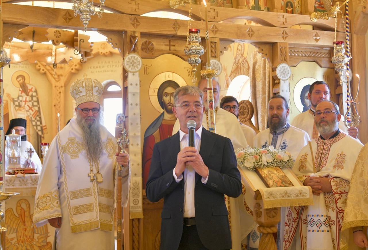 
	Il sindaco Settimo Nizzi durante la cerimonia (foto di Vanna Sanna)

