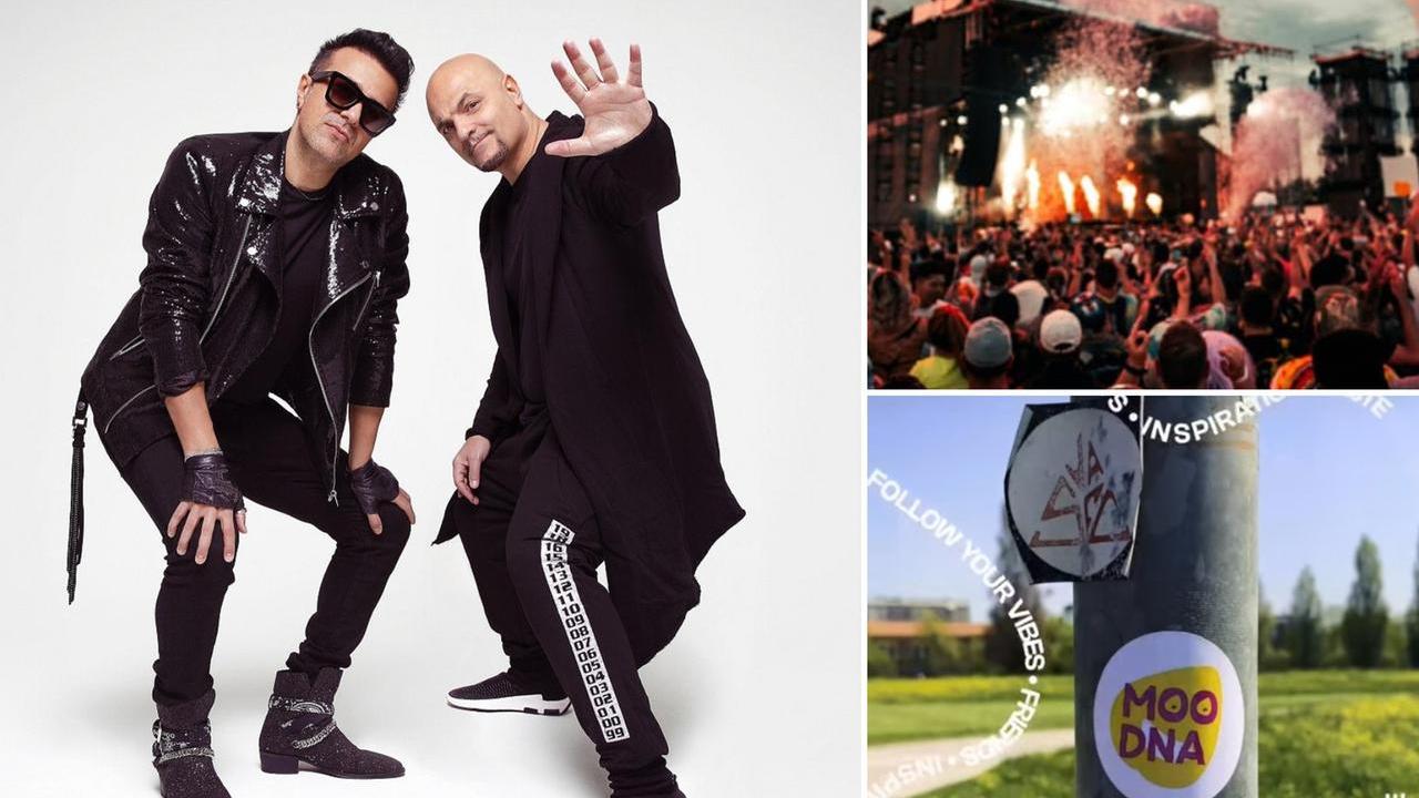 Gli Eiffel 65 ospiti del "Moodna Park"