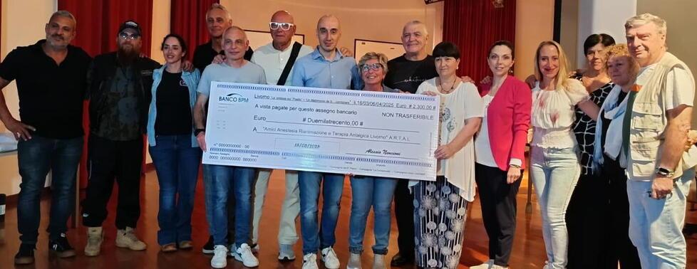 A Livorno il teatro popolare solidale: donati 2300 euro all'associazione Artal