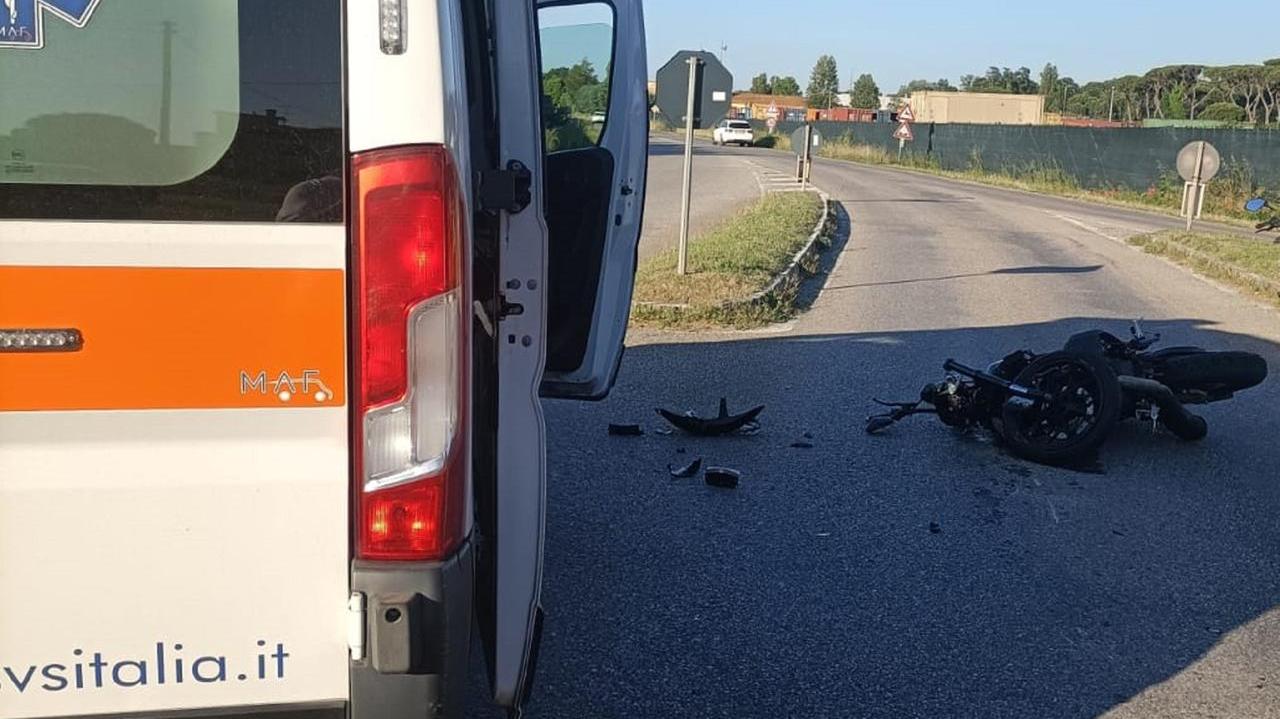 L'incidente in via delle Sorgenti