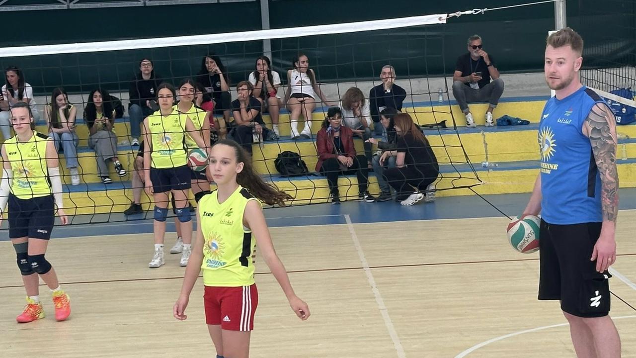 Il gigante Ivan Zaytsev a Sassari: «Formiamo i campioni del futuro»