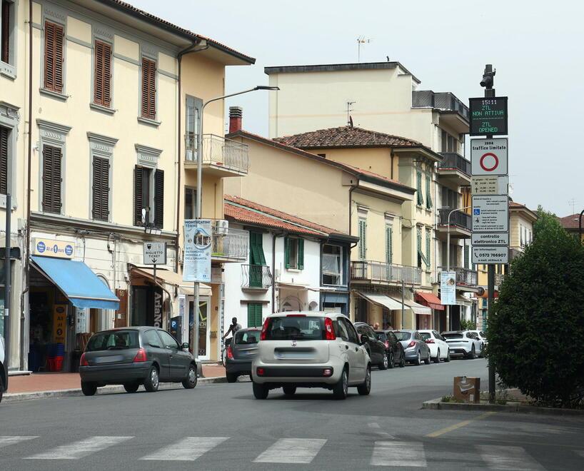Torna attiva la Ztl serale a Montecatini: varchi accesi a mezzanotte