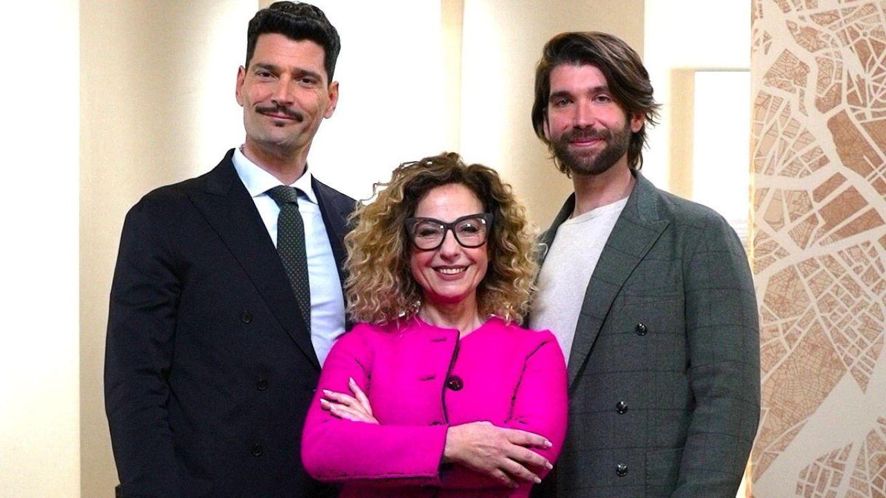 
	Al centro Moira Quartieri, a sinistra Matteo Nencioni, a destra Nico Tedeschi

