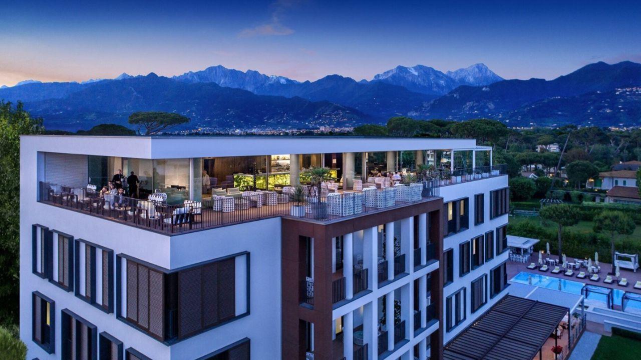 Il rooftop del Principe di Forte dei Marmi