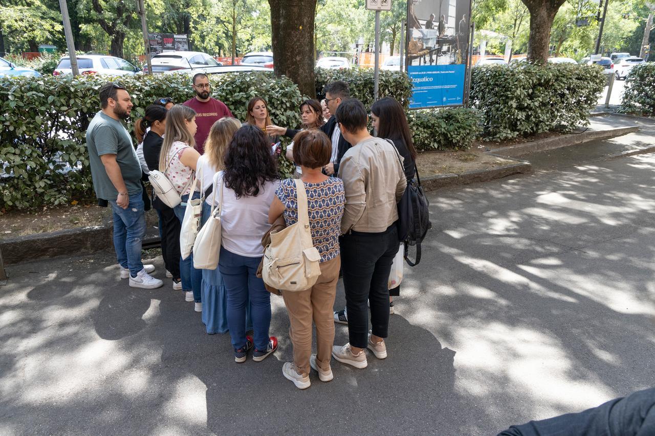 
	Un momento del presidio della Cgil davanti alla Prefettura

