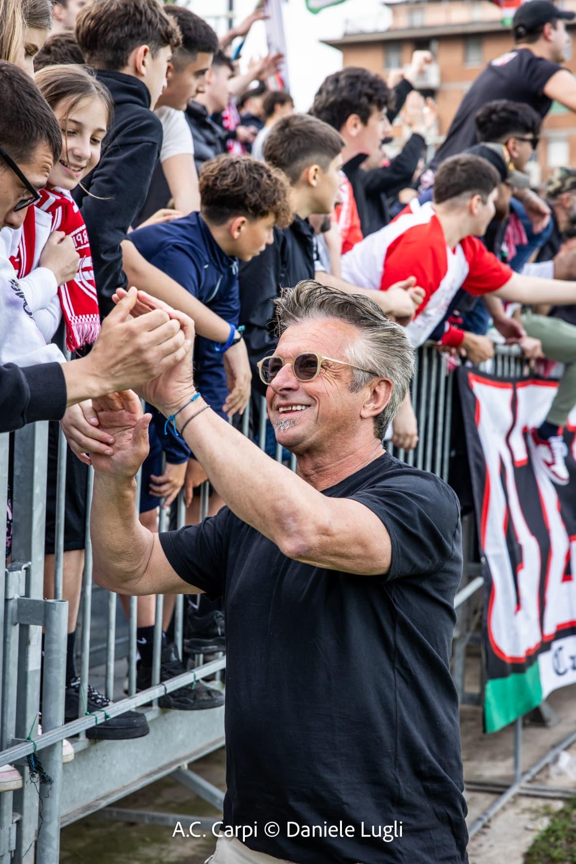 
	Claudio Lazzaretti, presidente del Carpi, nella foto di Daniele Lugli

