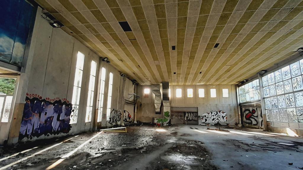 L'ex palestra comunale di Bedizzano