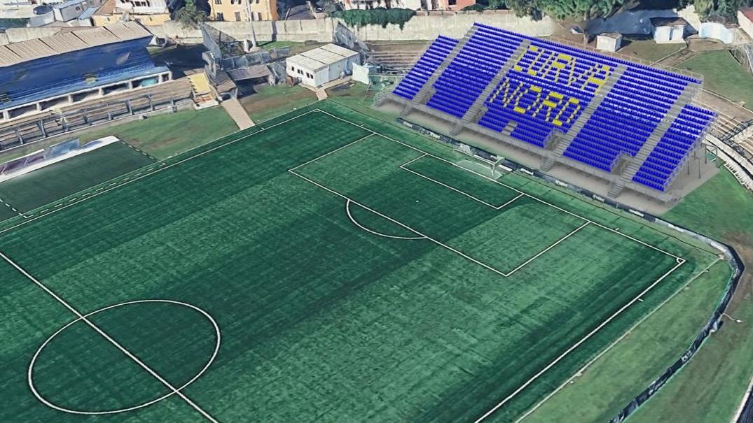 Come sarà la nuova curva Nord