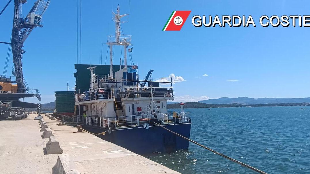Olbia, scarsa sicurezza a bordo: fermata una nave mercantile