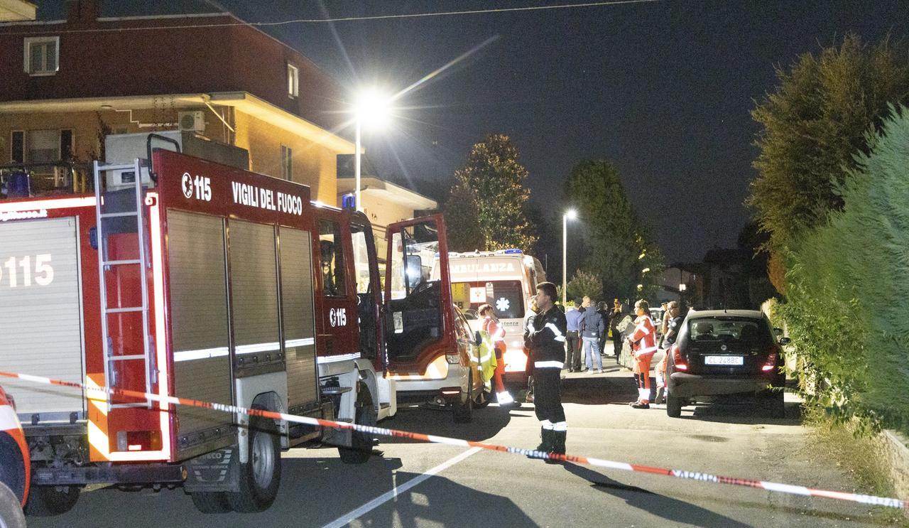 
	I soccorritori sul luogo della tragedia

