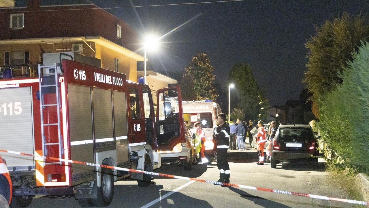 I soccorritori sul luogo della tragedia