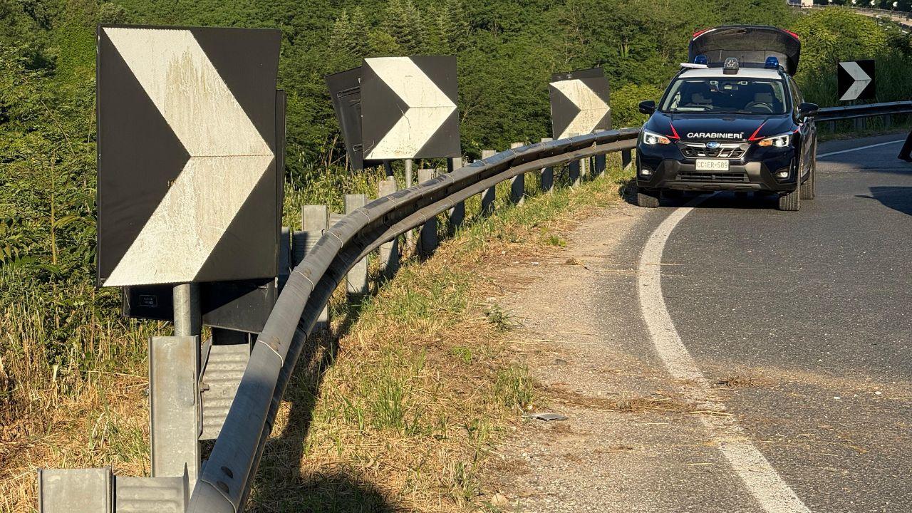 
	I carabinieri sul posto (foto Nucci)

