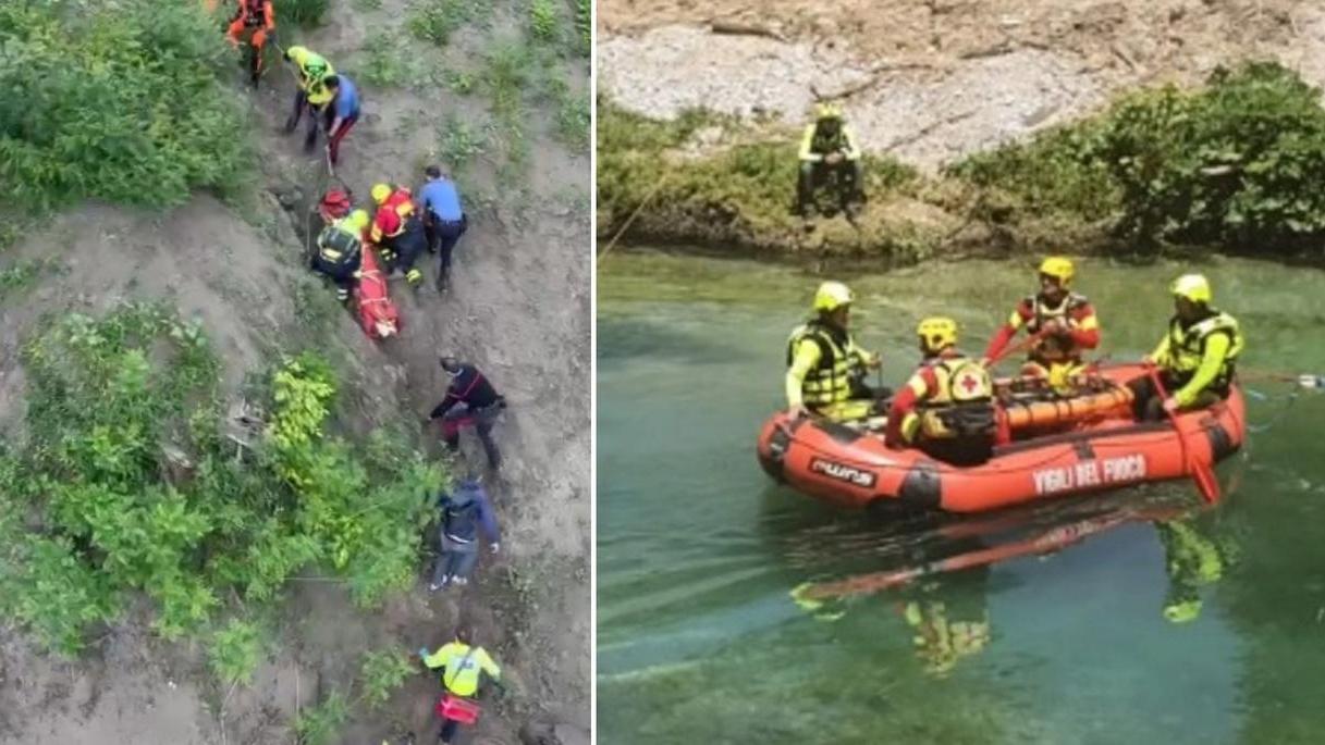 Le operazioni di soccorso