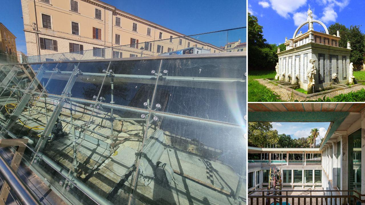 
	L'impalcatura dentro il barbacane<em>&nbsp;&nbsp;<strong>(foto Mauro Chessa)</strong></em>

