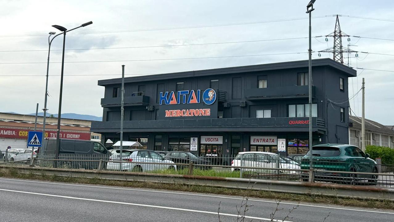 Il parcheggio del Katai Mercatone