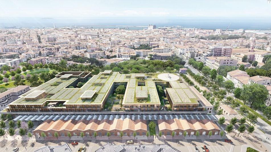 Come sarà il nuovo ospedale a Livorno