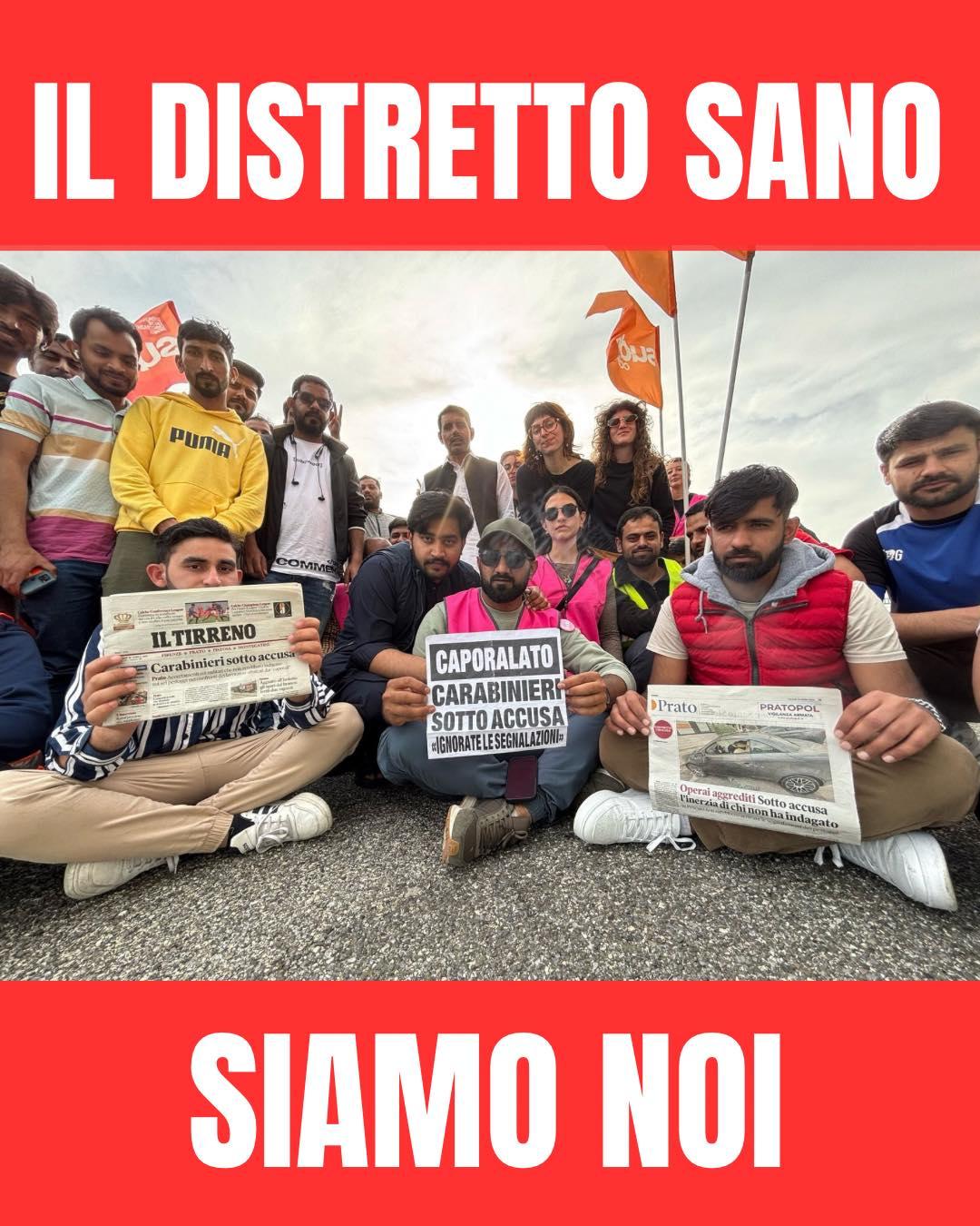 Prato, scatta l’offensiva degli “invisibili”: scioperi in 24 aziende, presidi in altre 10