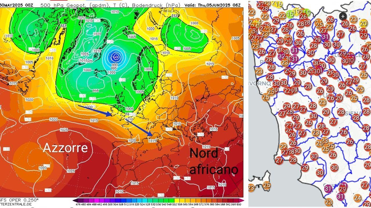 Meteo in Toscana, come sarà il ponte del 2 giugno? Primo assaggio d’estate grazie a una “fiammata africana”