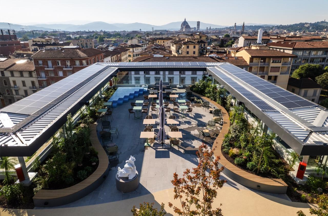 
	La terrazza dell'hotel

