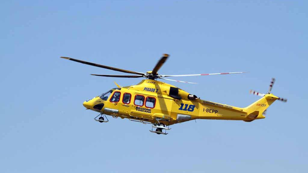 L'elisoccorso Pegaso (foto di repertorio)