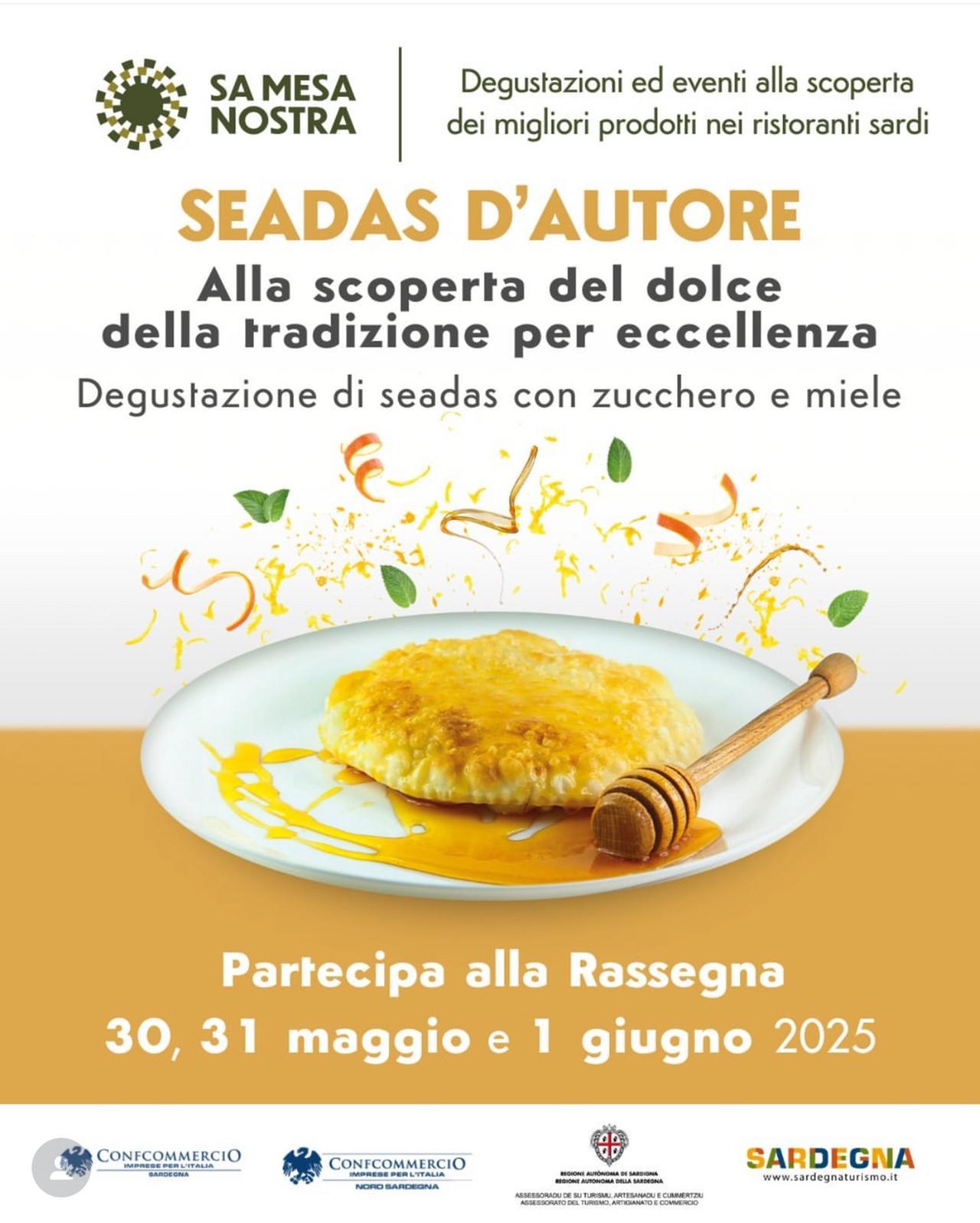 Nei ristoranti sardi un week-end con le seadas d’autore