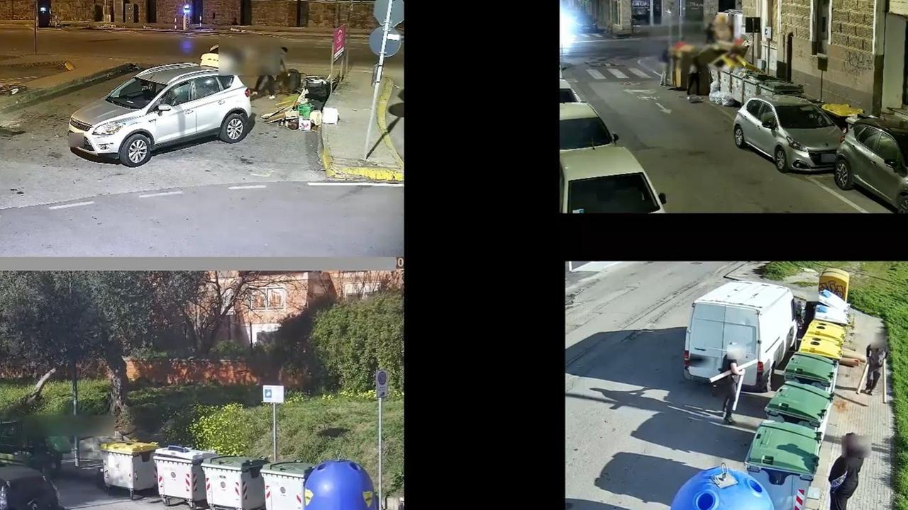 Gli incivili della differenziata incastrati dalle telecamere – VIDEO