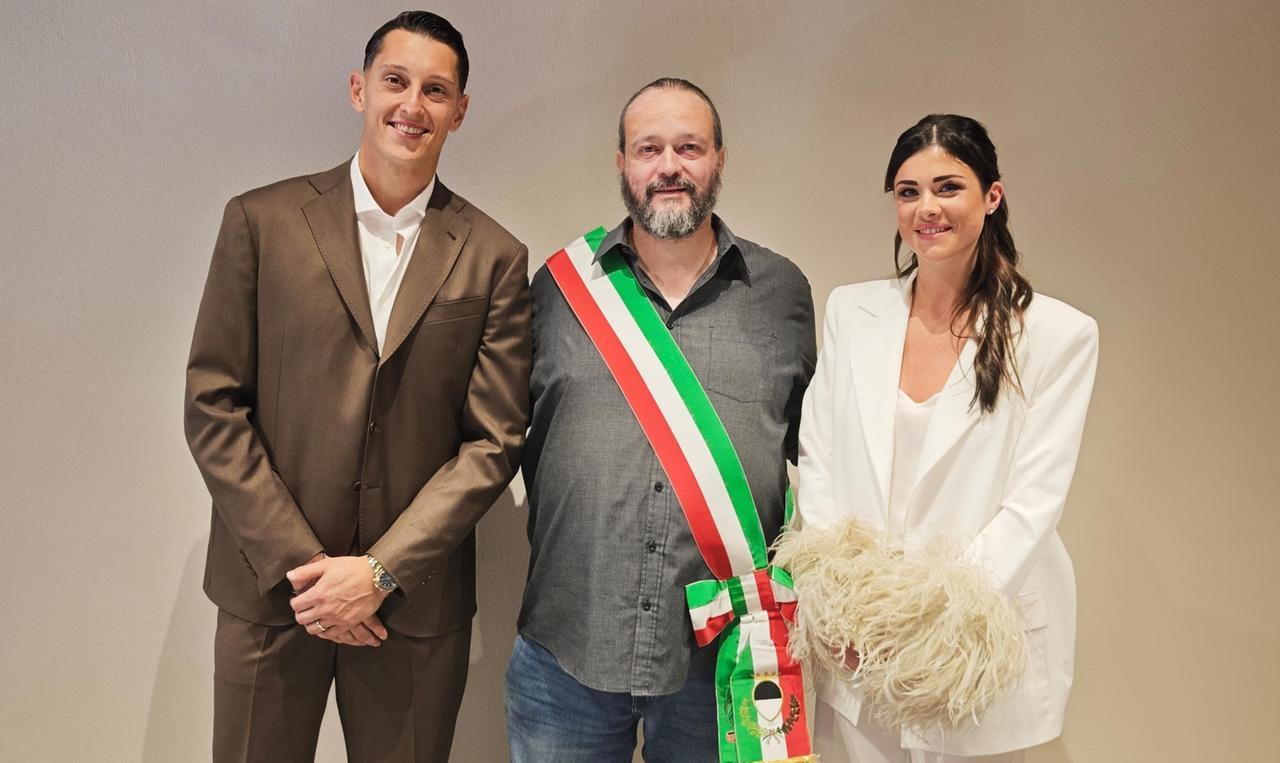 Pierluigi Gollini e Ariel Serra oggi sposi. Il matrimonio a Ferrara