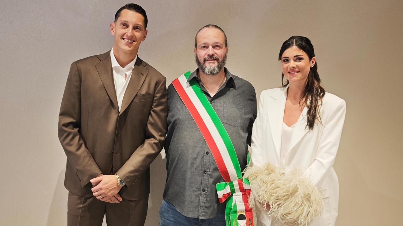 Pierluigi Gollini e Ariel Serra oggi sposi. Il matrimonio a Ferrara