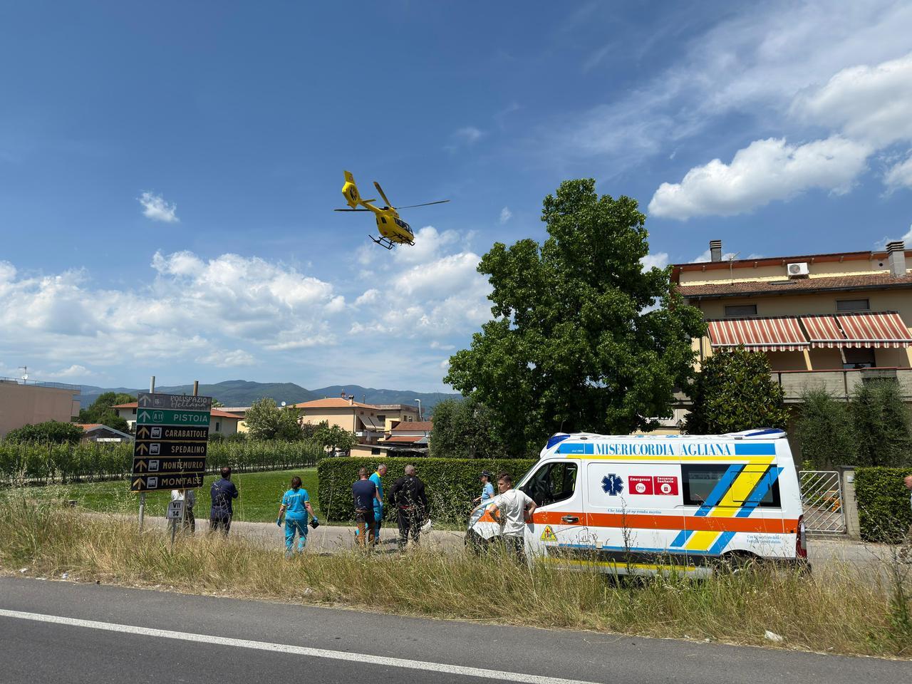 
	Il pegaso sopra l'abitazione (foto Nucci / Innocenti)

