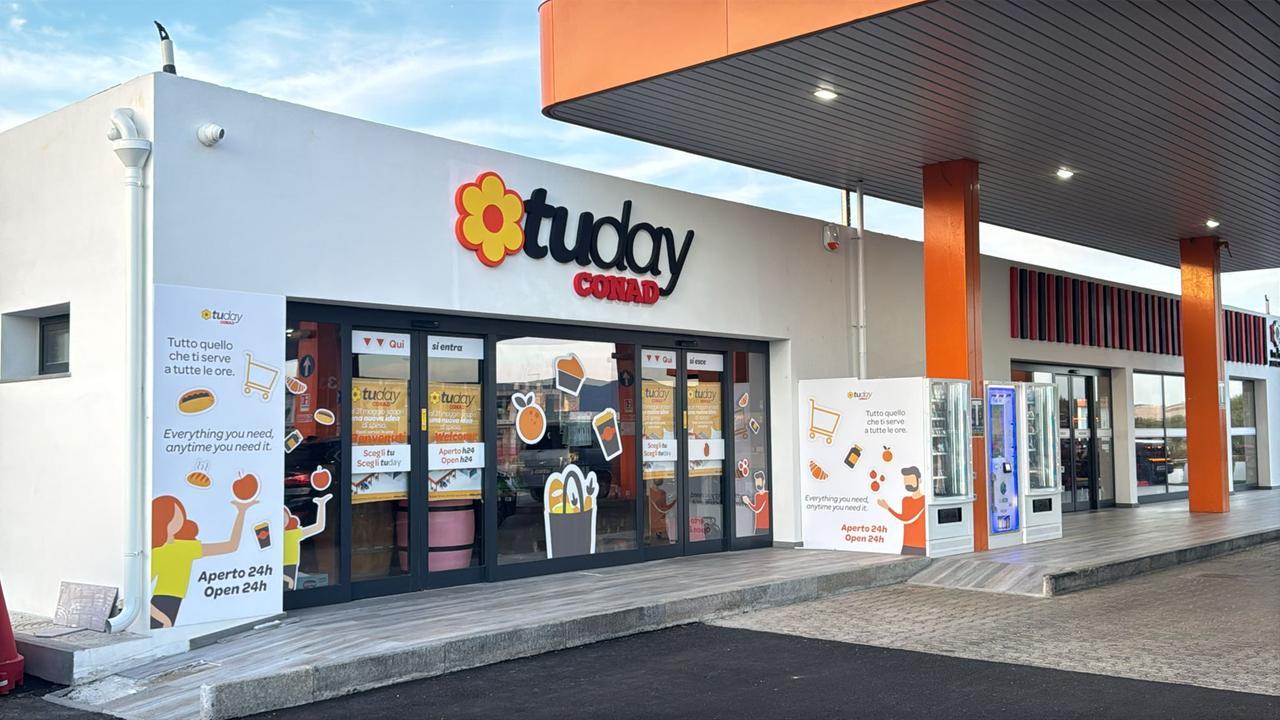 A Olbia debutta il TuDay Conad: casse automatiche, aperto h24, 7 giorni su 7. Ecco quando e dove