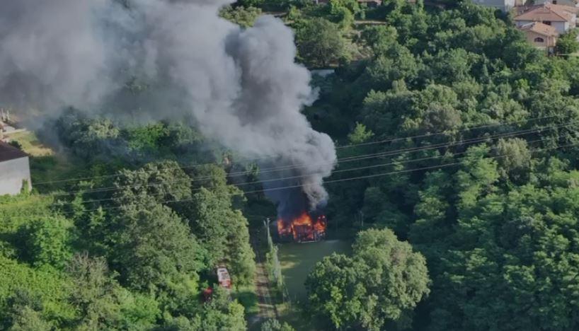 
	L'incendio che ha devastato gli spogliatoi

