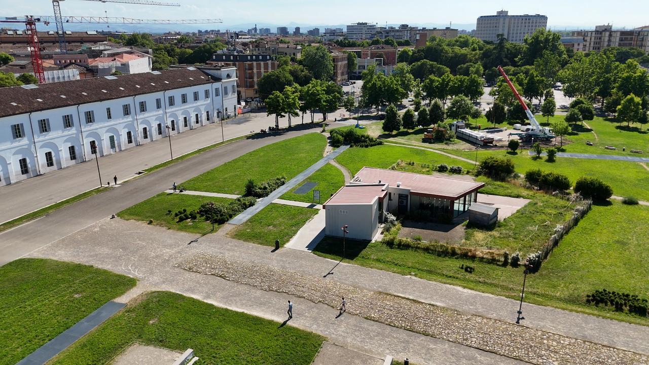 Partiti i lavori per installare la ruota panoramica al Novi Sad