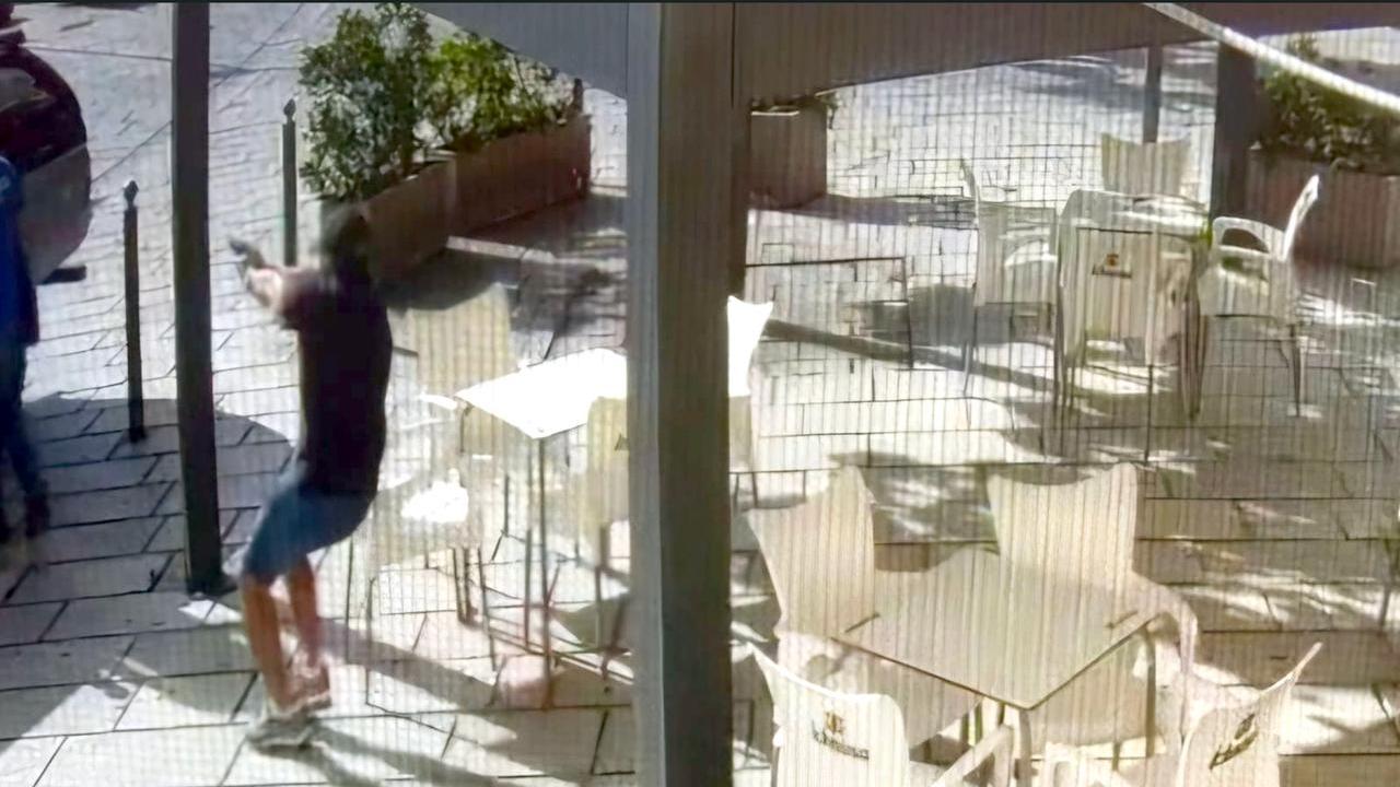 Il fermo immagine dell'omicidio di Mino Marongiu