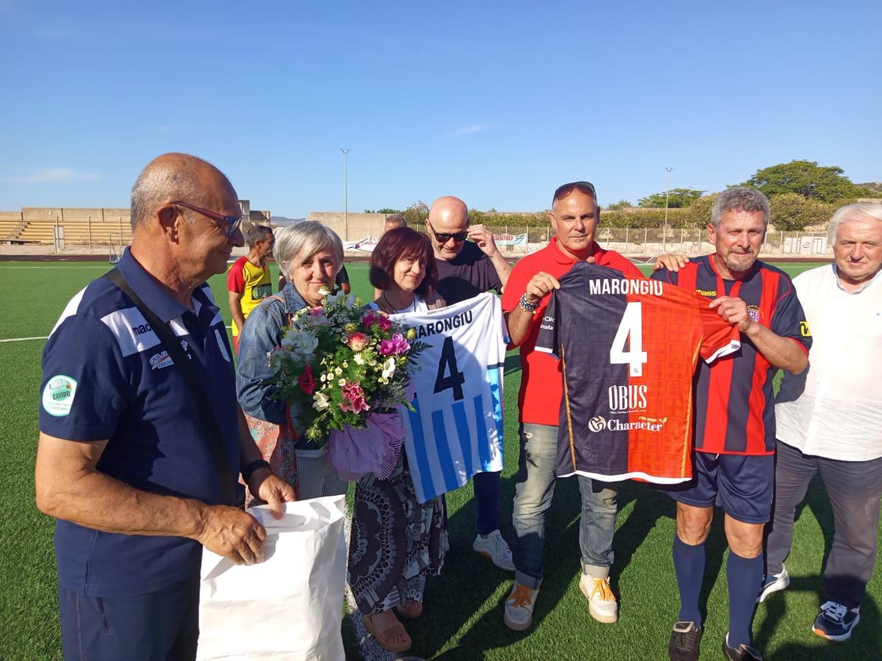 Sorso, le vecchie glorie in campo per Giovannino Marongiu