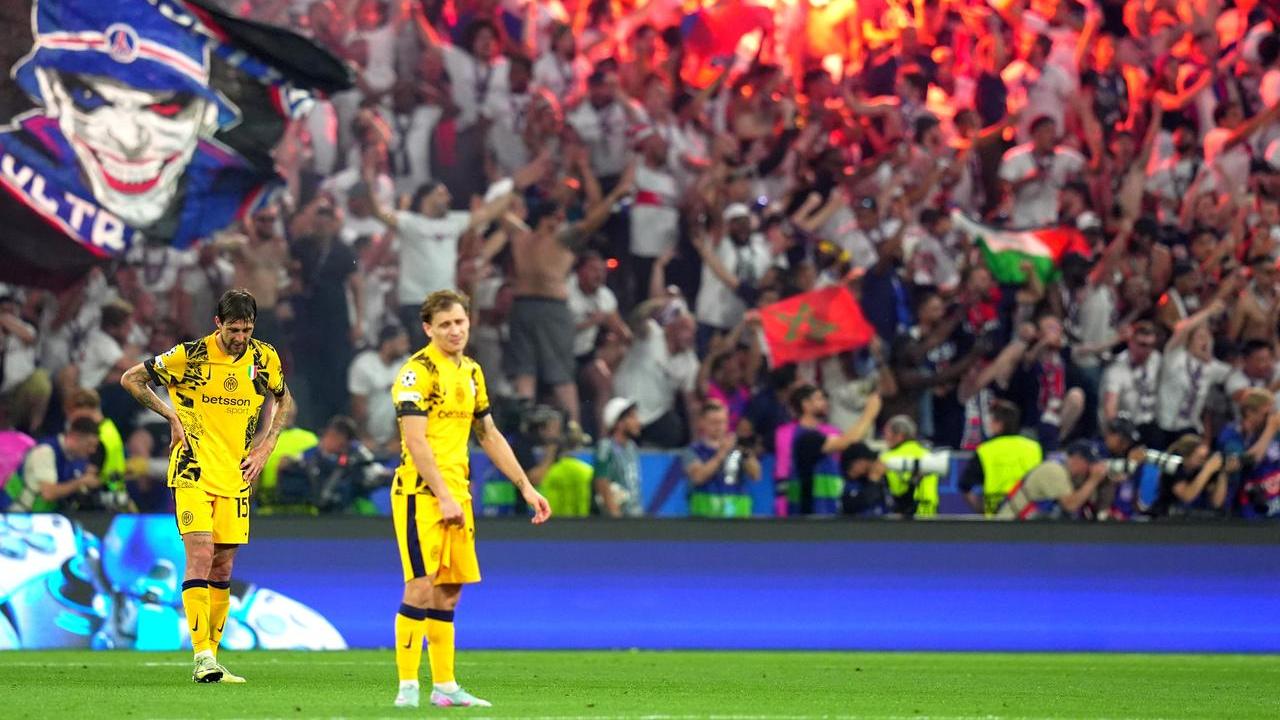 I tifosi del Psg esultano 