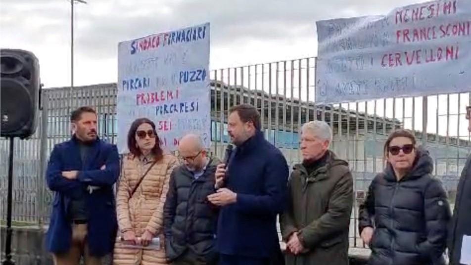 Capannori, ispezione ministeriale sul sito del futuro impianto di Salanetti