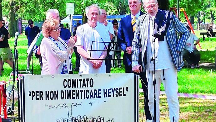 Stefano Tacconi a Reggio Emilia ricorda le vittime dell’Heysel